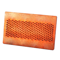 Plaque de bronze non allié RQ C1100 99,9 %, épaisseur 0,5 mm-4 mm, 10 mm x 1000 mm, service de pliage sur mesure pour applications électriques, 315 MPa