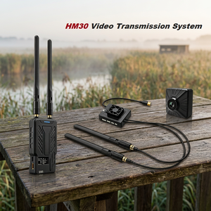 Système de transmission numérique double canal HM30 OLED Full HD 1080P 20KM pour caméra de cardan et drone d'inspection - Product Image 1