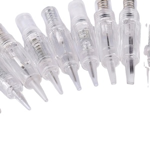 Aiguilles de cartouche jetables pour tatouage 1RL 3RL 5RL pour machine de microblading et de broderie des sourcils PMU - Product Image 1