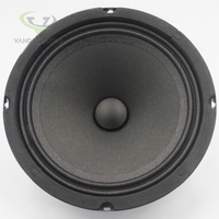 Haut-parleur professionnel de milieu de gamme de 6.5 pouces en acier SPL 1 ''vente en gros d'usine de bobine vocale pour système audio de voiture