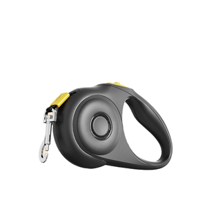 <span class=keywords><strong>Laisse</strong></span> Rétractable Classique Furrivo en Silicone Noir <span class=keywords><strong>pour</strong></span> Chien, 3m 5m 150kg, avec Sangle en U et Verrou Semi-Automatique, <span class=keywords><strong>pour</strong></span> Chiens et Chats, OEM ODM - Product Image 2