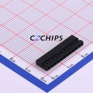 HX20011-12Y Housing (Wire-to-Board / Wire-to-Wire) P=2mm Connector ( Jack Structure: 1x12P )( Pitch: 2mm )( Number of Rows: 1 ) - Product Image 1