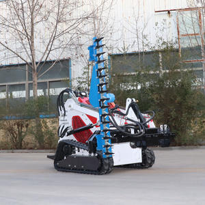 Mini-chargeuse compacte sur chenilles avec chargeur frontal, moteur diesel certifié Euro5/EPA CE, garantie 1 an, pompe PLC, roulement et engrenage pour - Product Image 6