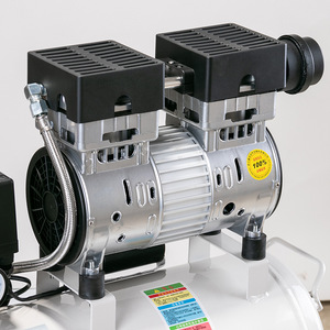 ปั๊มลมแบบพกพาขนาดเล็ก 600W เงียบ ไร้น้ำมัน แบบลูกสูบโยก เสียงเบา กำลังสูง สำหรับเป่าฝุ่น - Product Image 4