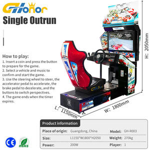 Precio de fábrica al por mayor Car Sim Racing Simulator Simulador de Conducción máquina de juego de arcade de carreras - Product Image 6