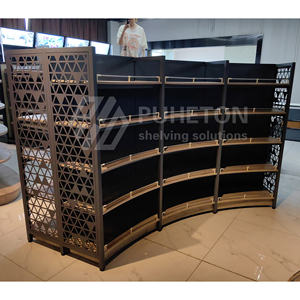 התאמה אישית 5 מדף סופרמרקט תצוגת גונדולה מדף דו צדדי אור דו צדדי - Product Image 3