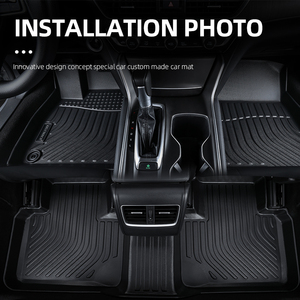 Tapis de sol de voiture 3D TPE respectueux de l'environnement tapis de sol tapis de coffre pour <span class=keywords><strong>BMW</strong></span> série 3 F30 <span class=keywords><strong>X1</strong></span> F48 X2 F39 RHD tapis de sol de voiture - Product Image 6