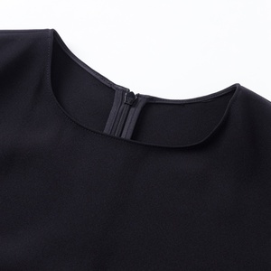 Abito da donna Thousand <span class=keywords><strong>Yan</strong></span> in triacetato al 63% con patchwork in pizzo, senza maniche, dritto, traspirante, resistente alle pieghe - Product Image 4