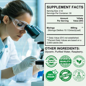 Artoalabbs gmo נקי טהור <span class=keywords><strong>moringa</strong></span> עלים תמצית שמן <span class=keywords><strong>moringa</strong></span> עבור מזין העור ושיער - Product Image 3