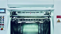 Máquinas Automáticas De Carimbo Quente LK80MT Máquina Impressora De Folha Quente Para Papel
