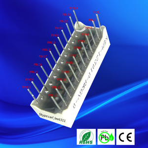 Display Digitale a Barre <span class=keywords><strong>LED</strong></span> a 10 Segmenti per Interni/Esterni OEM Houkem-123010-BSR Tubo Digitale ad Alta Definizione - Product Image 4