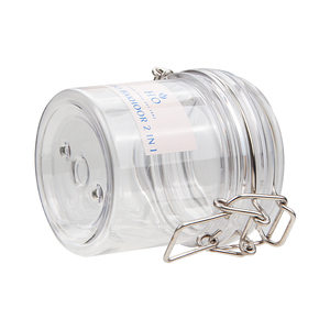 Bocaux Mason à large ouverture, durables et multifonctionnels, pour le stockage alimentaire, avec couvercles à clip, marque privée - Product Image 3