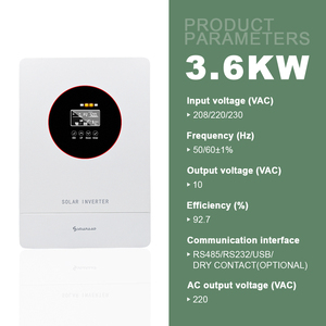 Sistema Solar Todo en Uno de 3.6KW con MPPT Integrado, Salida Bifásica de 220V, Almacenamiento de Energía, SMARAAD 3.6KW - Product Image 6