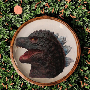 Nouveau Masque de Cosplay Godzilla pour Masquerade, Costume de <span class=keywords><strong>Film</strong></span>, Masque en Caoutchouc Souple et Latex, Écologique, Taille M, Masque de Fête pour Halloween - Product Image 3