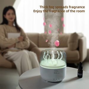 Humidificador de Aire Fresco para Escritorio con Luz Ambiental Colorida, Difusor Giratorio de <span class=keywords><strong>Aroma</strong></span> con Diseño de Medusa - Product Image 4