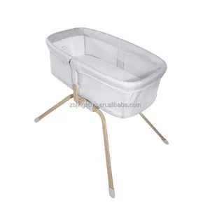 Multi-functional Baby Swing Bed With Mosquito Net Durable Metal Frame Folding Portable Baby Swing Bassinet Cradle Baby Swing