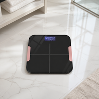 Balance connectée professionnelle de haute précision pour la composition corporelle, Bluetooth, numérique, avec écran LCD et application