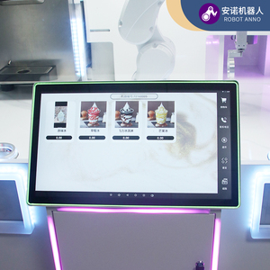 Robotanno cánh tay robot Kem kiosk 24 giờ hoạt động máy bán hàng tự động Kem Máy Giao hàng tự động - Product Image 4