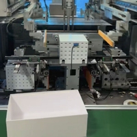 Machine de fabrication de boîtes rigides entièrement automatique, Machine de pliage de fil de papier, boîtes cadeaux, Machine de fabrication de couvercles durs