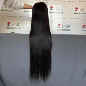 Peluca Frontal Completa de Cabello Remy de Alta Calidad con Encaje HD, 180% de Densidad, Encaje Transparente, Larga - Product Image 6