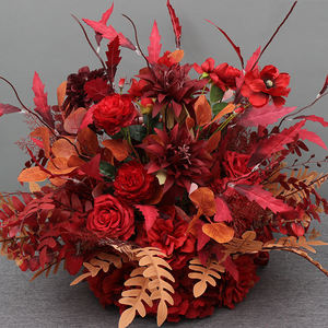Arrangement de <span class=keywords><strong>boule</strong></span> de fleurs en soie personnalisé coureur parfait pour les décorations de fête d'anniversaire ou de mariage - Product Image 4