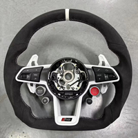 Volant de voiture personnalisé GZYLC pour Audi R8 A3 8Y 8P 8V B8 B9 TTS A4 B8 B8.5 A5 A6 C7 C8 4F A7 A8 Q3 Q5 S3 8V S4 S5 Rs3 Rs4 Rs5