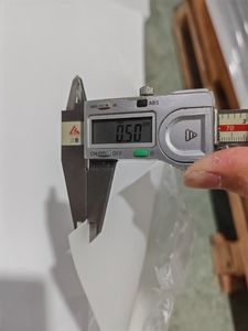 50% 60% 70% độ dày 0.5mm rõ ràng Trắng Opal Polycarbonate Board PC/PS Ánh Sáng hướng dẫn tấm cắt bất kỳ kích thước PC khuếch tán tấm PC - Product Image 3