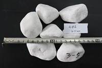 Fournisseur d'usine, gravier rond naturel de jardin, blanc neige, galets, en vente