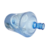 Usine chinoise PC Bouteilles d'eau de 5 gallons Seau d'eau pure minérale en plastique de 18.9 litres pour distributeur d'eau