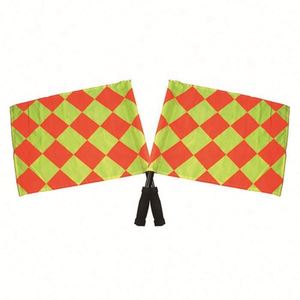 Banderas de Arbitraje de Fútbol de Alta Calidad, 100% Poliéster, para Partidos Deportivos, Venta Caliente - Product Image 5