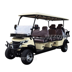Carrito de golf eléctrico multifunción de 4 ruedas, 2/4 plazas, para transporte de corta distancia en campos de golf - Product Image 5