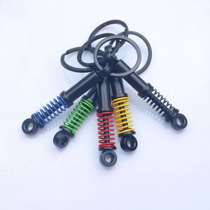 2024 NEW High Quality Spring Shock-absorber Type Metal Auto Car Decoration <b>Key</b> <b>Chain</b> - Product Image 5