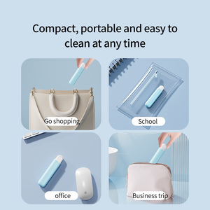 Mini <span class=keywords><strong>brosse</strong></span> à dents <span class=keywords><strong>pliable</strong></span> avec étui de rangement pour les voyages et les soins bucco-dentaires en déplacement - Product Image 6