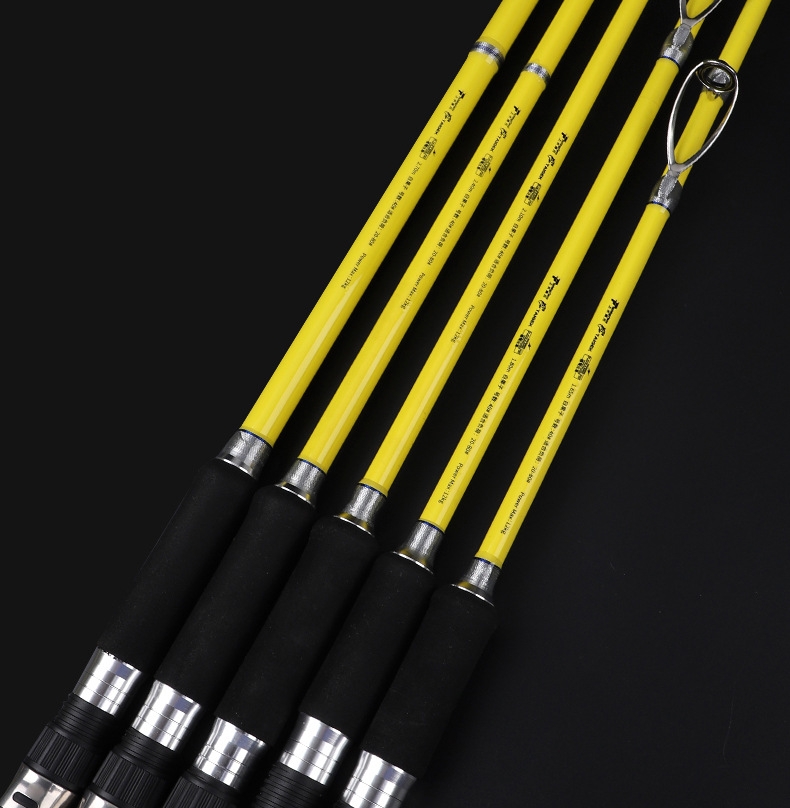 Hot Sale 1.65m 1.8m 2.1m 2.4m 30#/40# Boat Fishing Rod- Carbon Fiber Lightweight Casting Spinning Fishing Rod Pole Hot Sale 1.65m 1.8m 2.1m 2.4m 30#/40# Boat Fishing Rod- Carbon Fiber Lightweight Casting Spinning Fishing Rod Pole