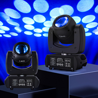 Lumière de scène mobile à faisceau LED 100W 18 prismes pour DJ, discothèque, club, bar, KTV, éclairage, effet lumineux, équipement, projecteurs mobiles