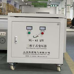 หม้อแปลงไฟฟ้าอุตสาหกรรมแบบแยกส่วนสามเฟส 42 กิโลวัตต์ 480 โวลต์ เป็น 400 โวลต์ มาตรฐาน CE ISO 9001 พร้อมระบบป้องกันการโอเวอร์โหลด - Product Image 2