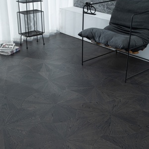 <span class=keywords><strong>Parquet</strong></span> en chêne brossé à froid, carreaux de sol, installation par clic, revêtement de sol en bois d'ingénierie pour les intérieurs modernes - Product Image 1