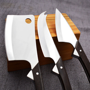 Juego de cuchillos para queso Laguiole Premium ecológicos, con mango de madera Wenge y hoja de acero inoxidable, aptos para lavavajillas. - Product Image 4