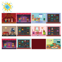 Çocuklar İçin Montessori Oyuncakları Aktivite Kitapları İnsan Vücudu