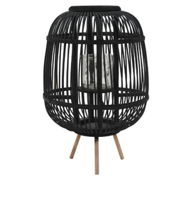 Decoración de mesa de hoteles de hierro negro disponible velas con cable linternas hoteles habitación polvo recubierto con cable portavelas reflectores - Product Image 1