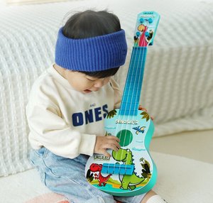Ukulélé en gros pour enfants, guitare acoustique de niveau débutant avec cordes en nylon - Product Image 2