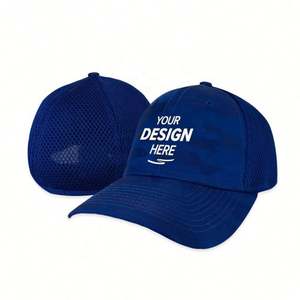 Unisex Two-Tone 6-Panel Outdoor Baseball Hat Curve Brim Custom 3D Embroidery Logo Cotton <b>Fabric</b> Embossed Printing Checkered - Product Image 1