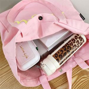 Embroidered Canvas <b>Bag</b> <b>Black</b> Waxed Xl Custom Reusable Print Reuseable Groceries for Children Vintage Tote Premium Fruit Mesn - Product Image 4
