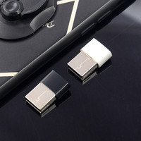 Adaptador USB a Tipo C OTG, Convertidor USB-C Macho a Micro USB Tipo-C Hembra para Macbook y Samsung S20