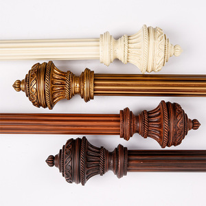 Juego de barras para cortinas - California Sunshine y <span class=keywords><strong>Roma</strong></span> Holiday con adornos decorativos y soportes - Product Image 2