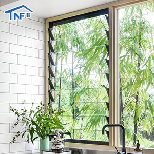 Mới nhất thiết kế phong cách hiện đại Nhà nhôm cửa sổ Tempered Glass cách nhiệt <span class=keywords><strong>louver</strong></span> Windows - Product Image 2