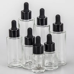 Bouteilles de 5 à 100 ml avec logo sérigraphié personnalisé - Vente chaude Fabriqué en Chine Verre à épaule plate Huile essentielle - Product Image 4