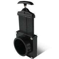 Vanne de décharge d'eaux usées en PVC à commande manuelle portable de haute qualité, prix d'usine, marque HanQian, garantie 1 an