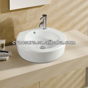 Lavabo de Baño Colgante de Pared, Cerámico, con Buena Capacidad de Carga, Seguro y Práctico - Product Image 2