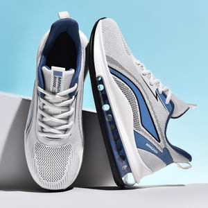 Zapatillas deportivas de suela completa para hombre, calzado deportivo de tejido ligero, con cojín de aire, para correr - Product Image 4